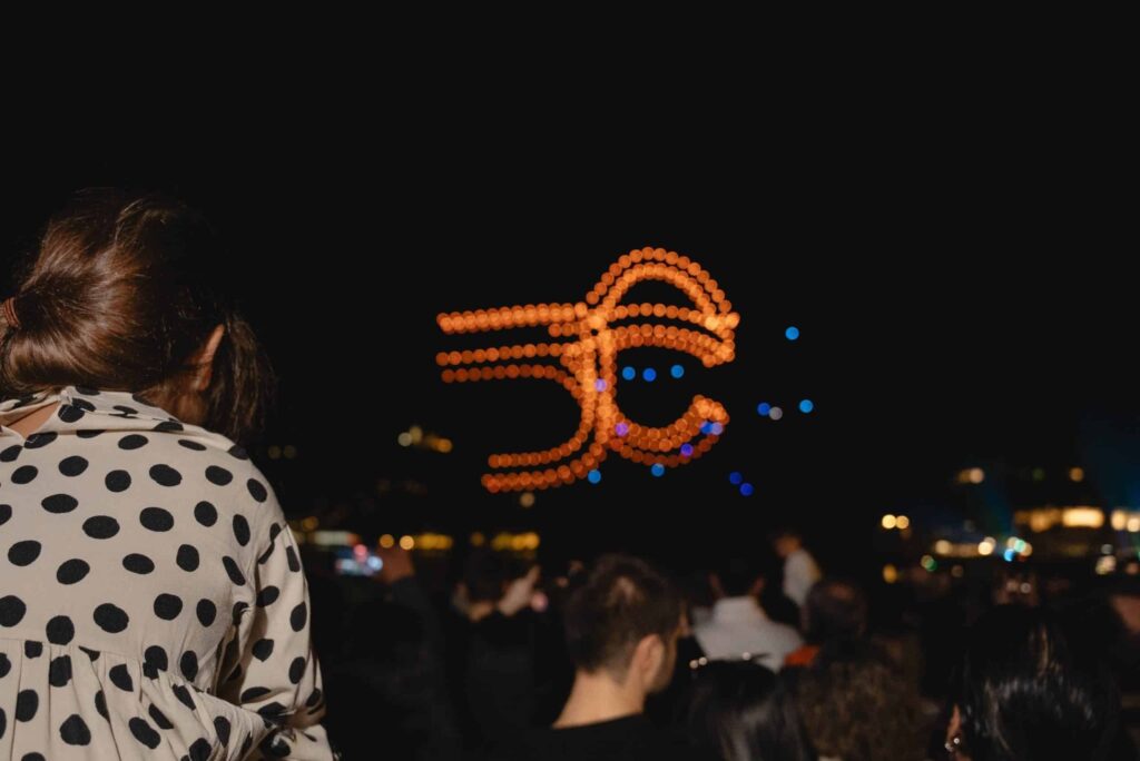 espectaculo con drones